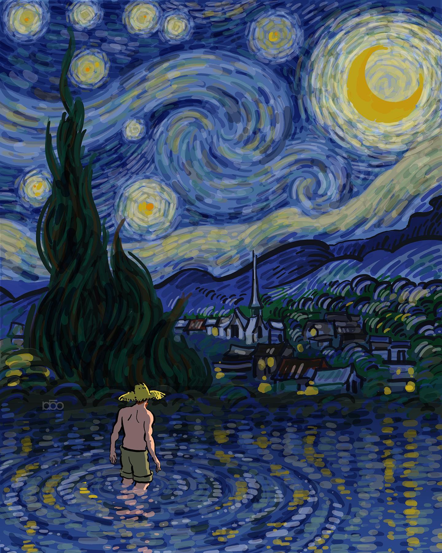 Van Gogh Art by Alireza Karimi