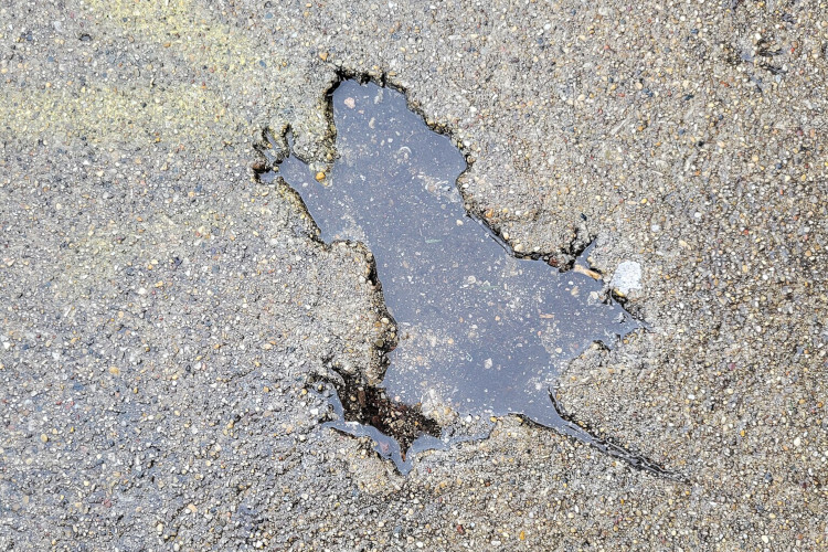 Chicago Rat Hole filled with water