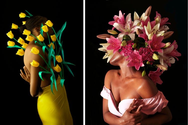 Fine Art Flower Self-Portraits by Fares Micue