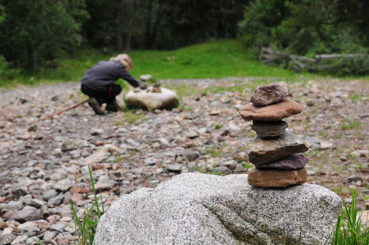 Knock Over Rock Cairns at Yosemite National Park