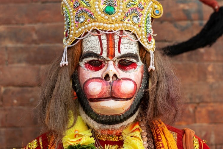 Sadhu at Maha Shivaratri at Pashupatinath Temple